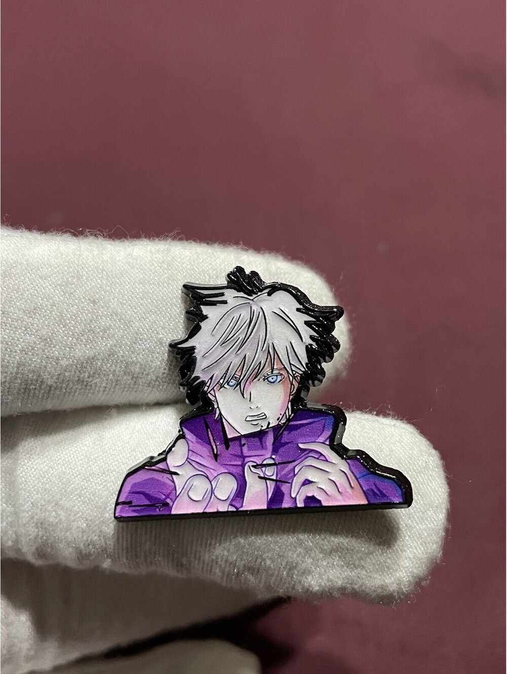 Jujutsu Kaisen Satoru Gojo Enamel Pin Brooch Anime Gift Cute Cartoon